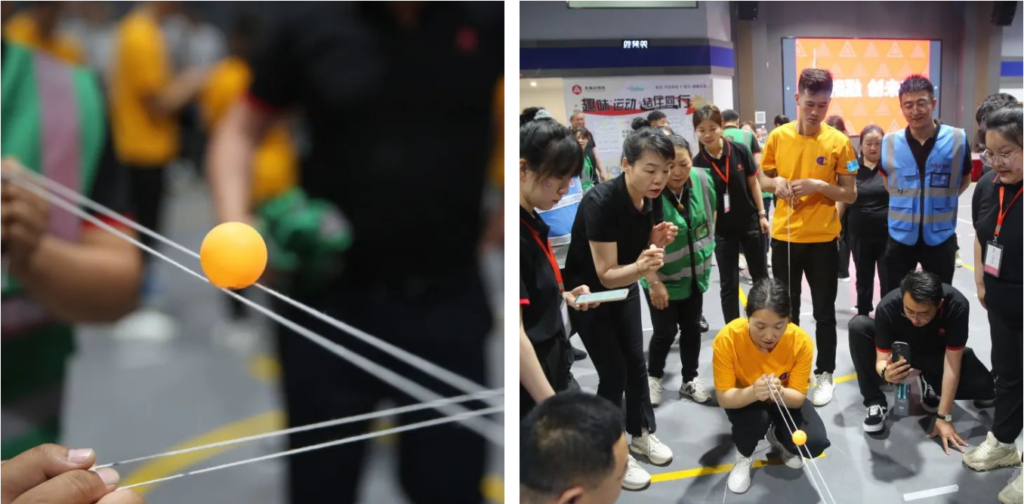 趣味运动结伴同行 | 918博天堂物流趣味运动会