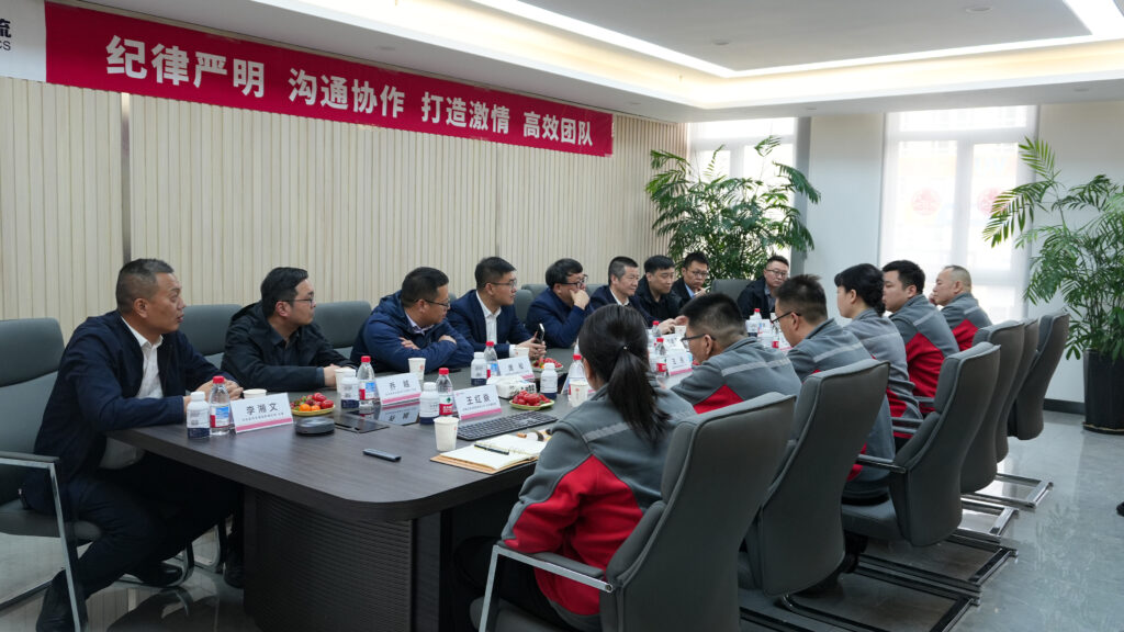 吉利商用车集团莅临918博天堂物流进行交流